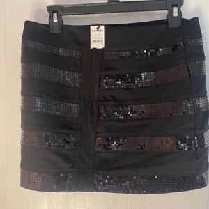 Express Sequin Skirt